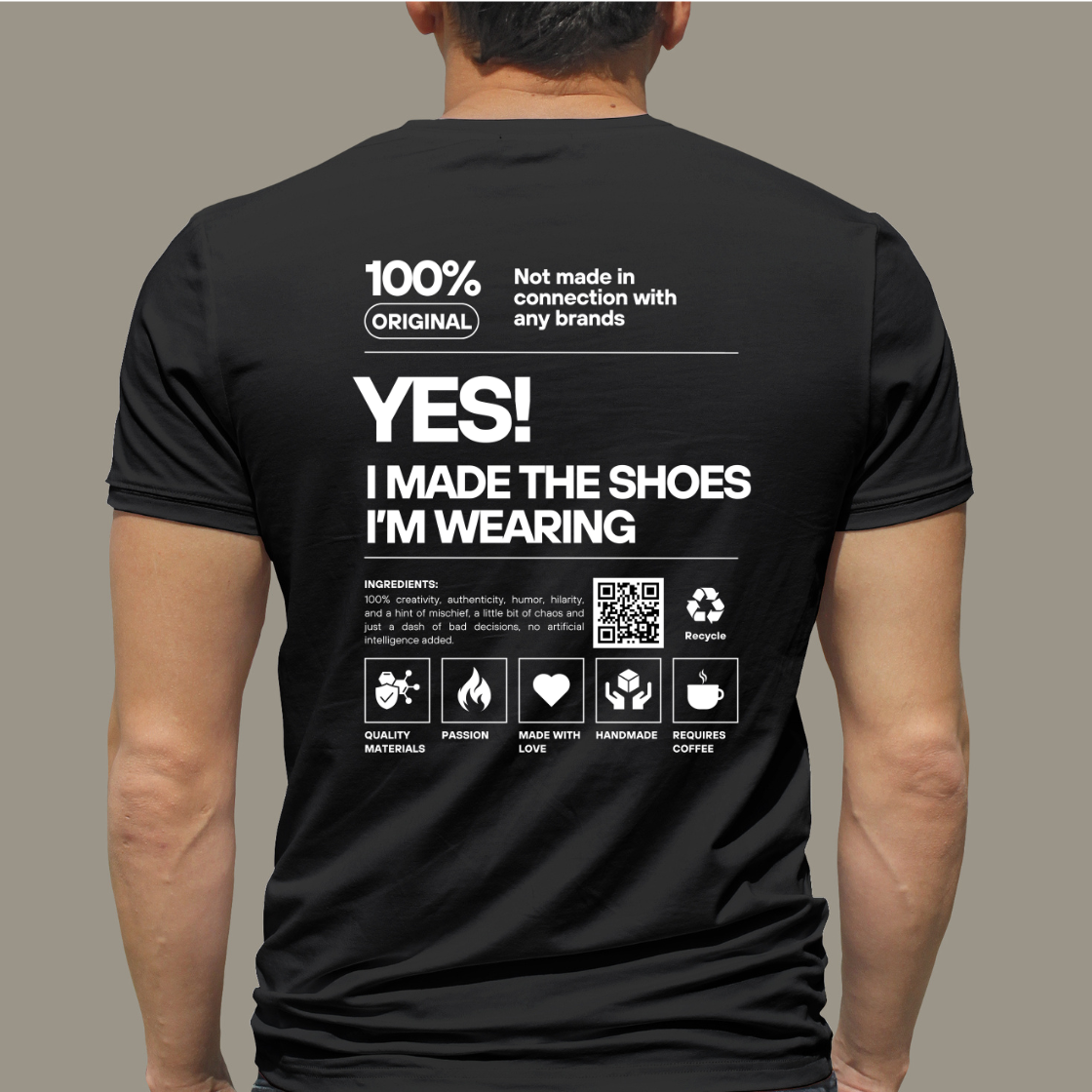 YES! I Made These Shoes T-shirt