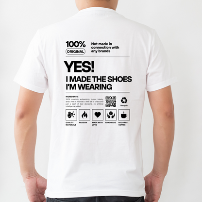 Yes- I made the shoes Im wearing